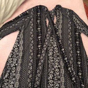 Black & White Tribal Design Dress